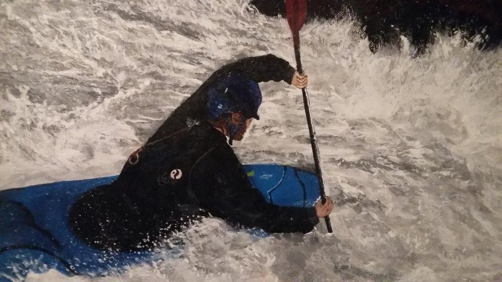 Only sharing the painting. Photographer only allowed painting commissioned by Wyatt Hyndman