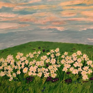 Daisies Framed Original